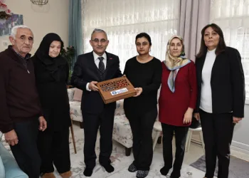 Başkan Alim Işık’tan taziye ziyareti