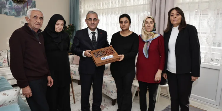 Başkan Alim Işık’tan taziye ziyareti