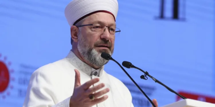 Ali Erbaş’tan çarpıcı açıklamalar