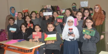 Kumbaralarıyla Filistin’e destek oldular
