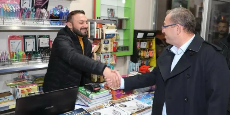 Vali Polat, Kağızman’da temaslarda bulundu