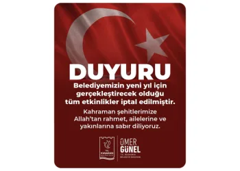 Kuşadası’nda tüm yılbaşı etkinlikleri iptal