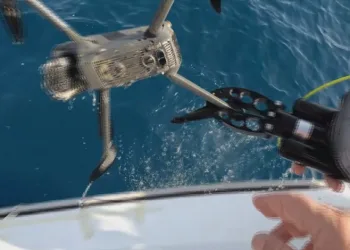 230 Bin TL’lik dron sualtından kurtarıldı
