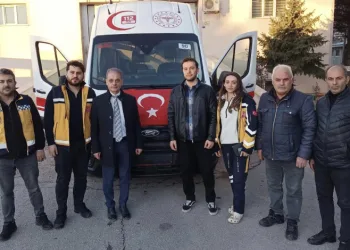 Sağlık Müdürlüğüne ambulans