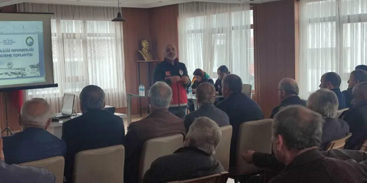 Köy muhtarlarına bilgilendirme toplantısı