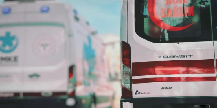 Çankırı’da ambulanslar rekor yol kat etti