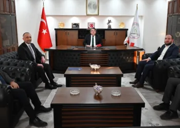 Başkanlardan Rektör Özölçer’e ziyaret