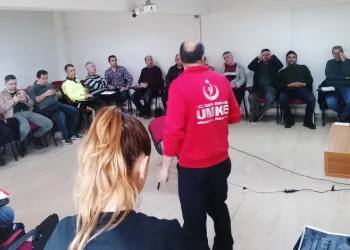 Trafikçilere ‘Temel ilk yardım’ kursu