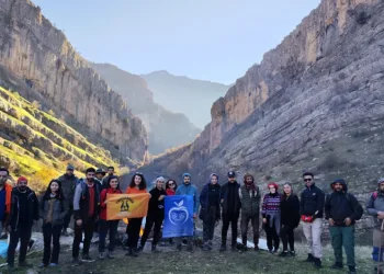 Dağcılardan Aktütün kanyonlarına gezi
