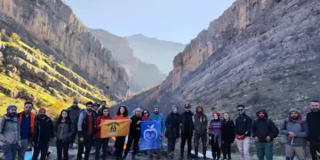 Dağcılardan Aktütün kanyonlarına gezi