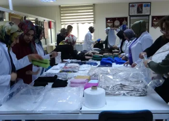 Vanlı kadınlar Gazze için seferber oldu