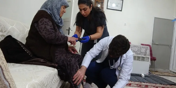 Mardin’de yaşlılara yerinde hizmet