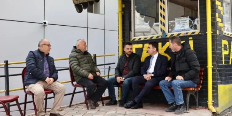Taksi esnafıyla samimi sohbet