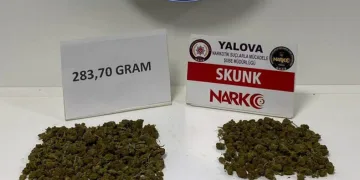 Yalova’da uyuşturucu operasyonu
