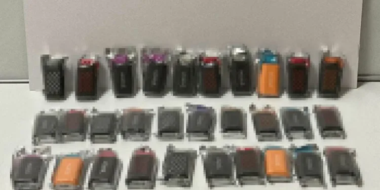 Samsun’da kaçak elektronik sigara ele geçirildi