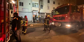 Kayseri’de yangın: 4 kişi dumandan etkilendi