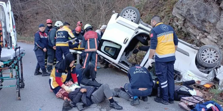 Düzce’de kazalarda 15 kişi hayatını kaybetti