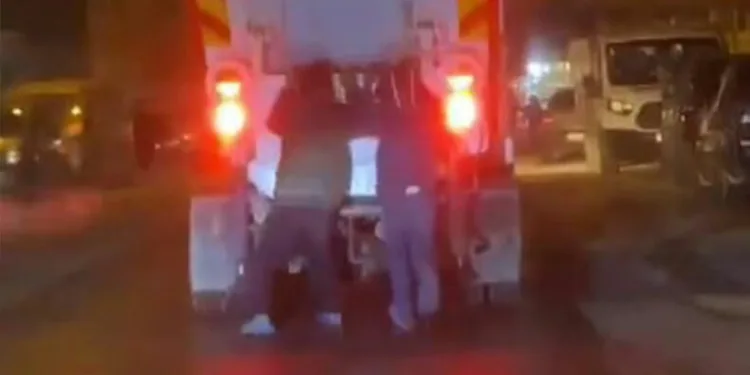 Elazığ’da çocukların tehlikeli yolculuğu