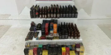 Gaziantep’te 643 litre kaçak alkol ele geçirildi