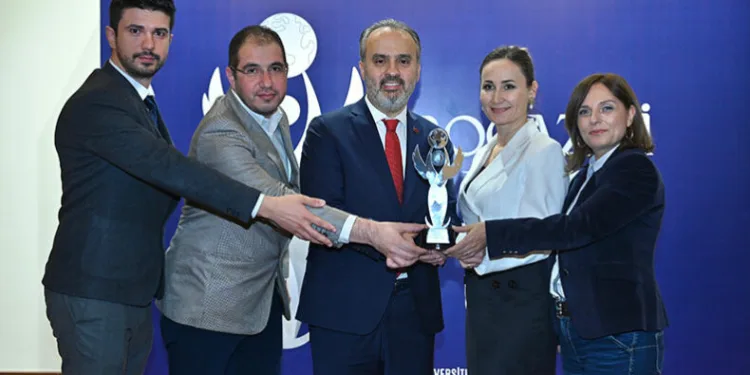 Yılın Çevreci Yerel Yönetimi ödülü Bursa’ya geldi