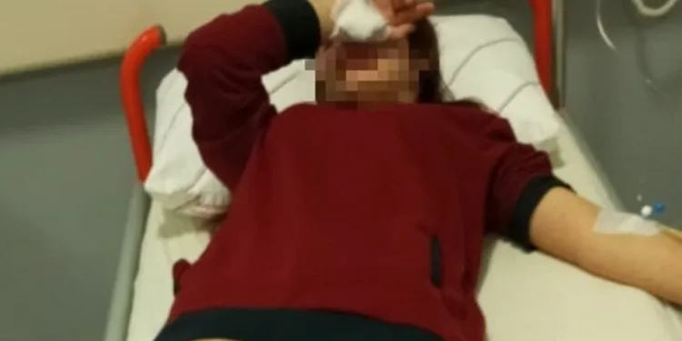 Köpekten kaçmak isteyen öğrenci düşerek yaralandı