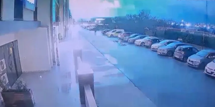Bursa’da depremin ardından ortaya çıkan ışık panik yaşattı