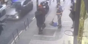 Borçlusunun kaputunda 30 metre gitti