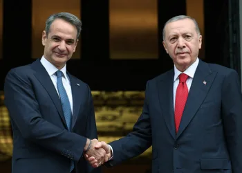 Erdoğan, Miçotakis ile görüştü