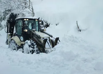 Rize’de 31 köy yolu kapandı