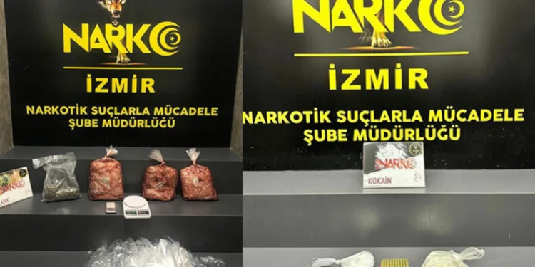 İzmir’de zehir tacirlerine 27 tutuklama