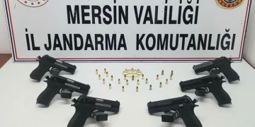 Mersin’de silah kaçakçılığı yapan şüpheli yakalandı