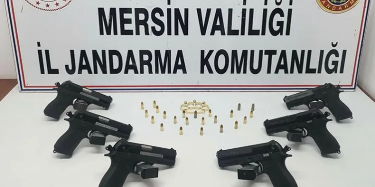Mersin’de silah kaçakçılığı yapan şüpheli yakalandı