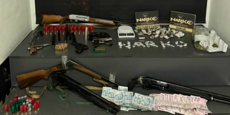 Ağrı’da uyuşturucu operasyonu: 27 gözaltı