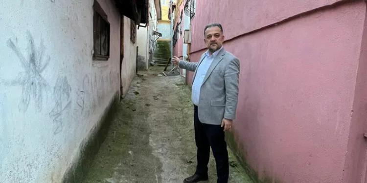 Bursa’da araç girmeyen sokaklar korkutuyor