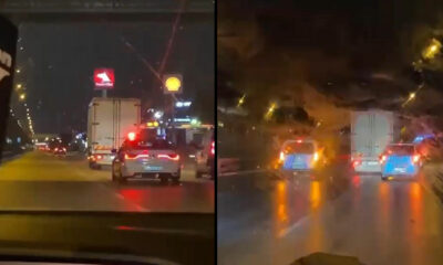 Bursa'da polis ekiplerinden kaçan kamyonet sürücüsü alkollü çıktı