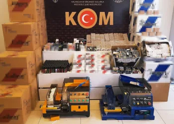Konya’da kaçakçılık operasyonu: 9 gözaltı