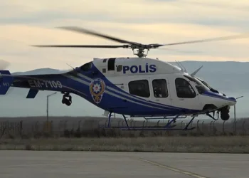 Amasya’da helikopter destekli trafik denetimleri