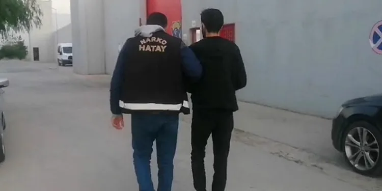 Hatay’da uyuşturucu taşıyan şahıs tutuklandı