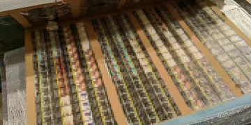 Sınır kapısında 11 bin 400 kutu kaçak sigara ele geçirildi