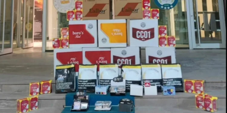 Yozgat’ta 110 bin makaron ele geçirildi