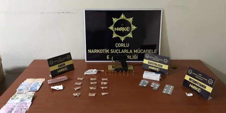 Tekirdağ’da uyuşturucu operasyonu: 6 gözaltı