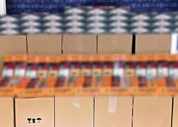 Şüpheli araçta 200 bin adet makaron bulundu