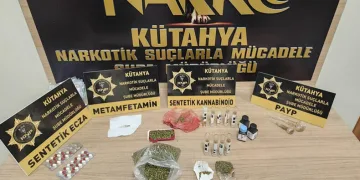 Kütahya’da uyuşturucu ile yakalanan açık cezaevi firarisi hükümlü tutuklandı