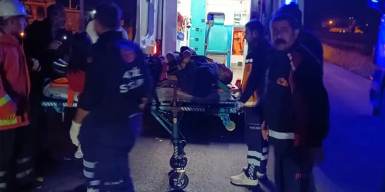 Kontrolden çıkan otomobil takla attı: 8 yaralı