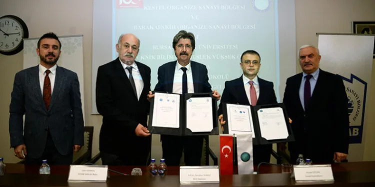Sanayi işbirliğine Kestel ve Barakfakih OSB desteği