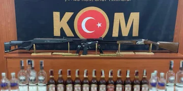 Tekirdağ’da 143 şişe kaçak içki ele geçirildi