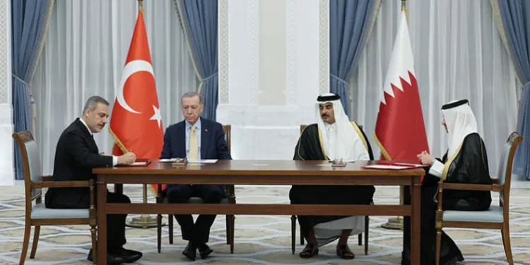 Türkiye ile Katar arasında ortak bildiri ve 12 anlaşma imzalandı