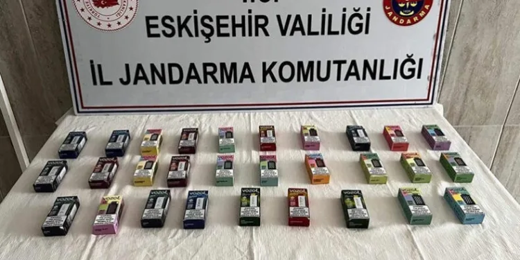 Eskişehir’de 29 adet kaçak sigara yakalandı