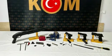 Kurusıkıdan bozma silah üreten şahıslara operasyon