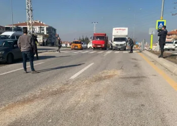 Hafriyat kamyonunun çarptığı kadın hayatını kaybetti